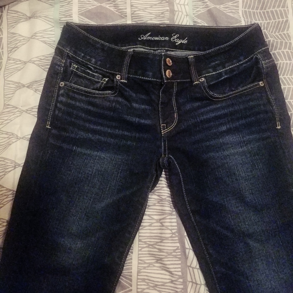 AE capri jeans size 8